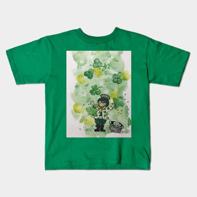 Lucky Charms the Leprecon Kids T-Shirt by artdesrapides